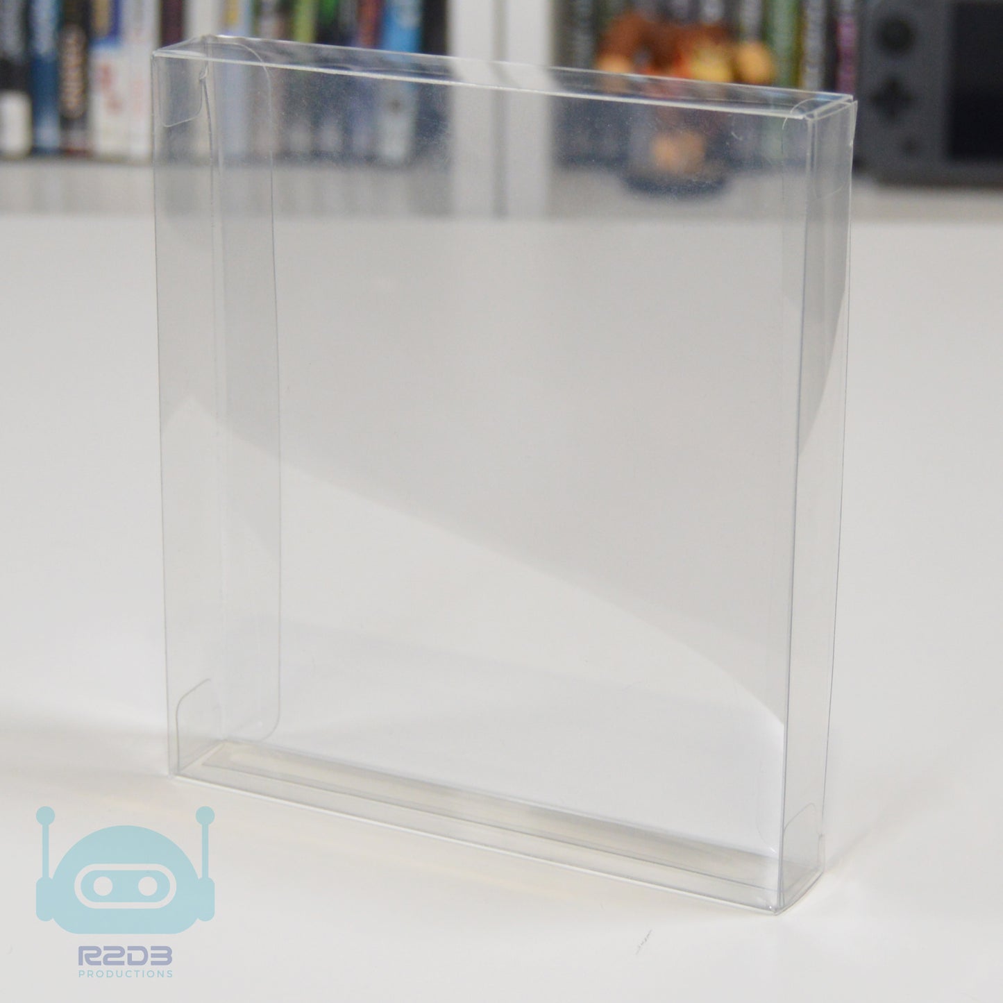 Présentoir R2D3 pour jeux de Nintendo NES avec protecteurs PET inclus (1 à 10 cartouches)