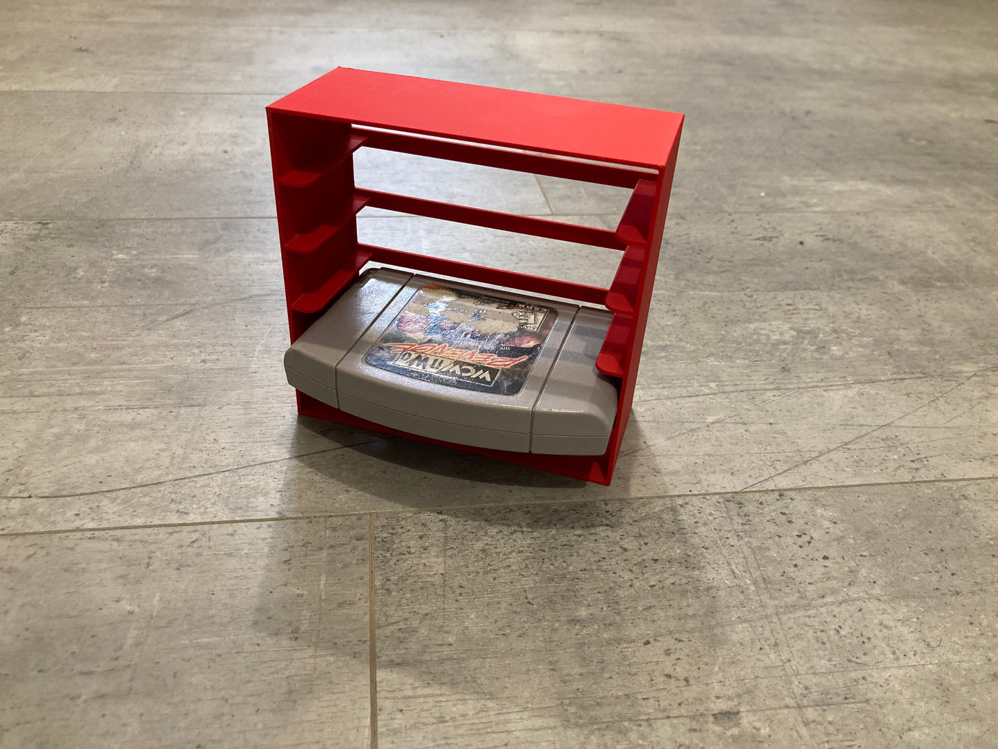 Rack display for 5 N64 games