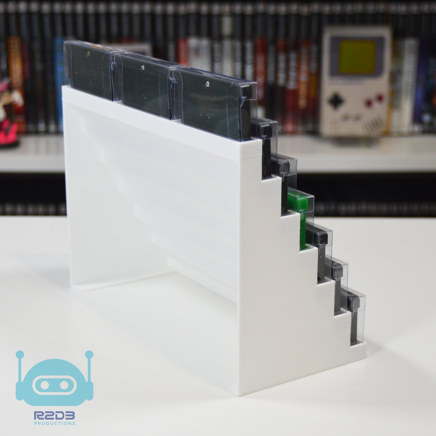 Display for Game Boy Advance GBA Games with PET Game Protectors Included (1 to 56 Cartridges)