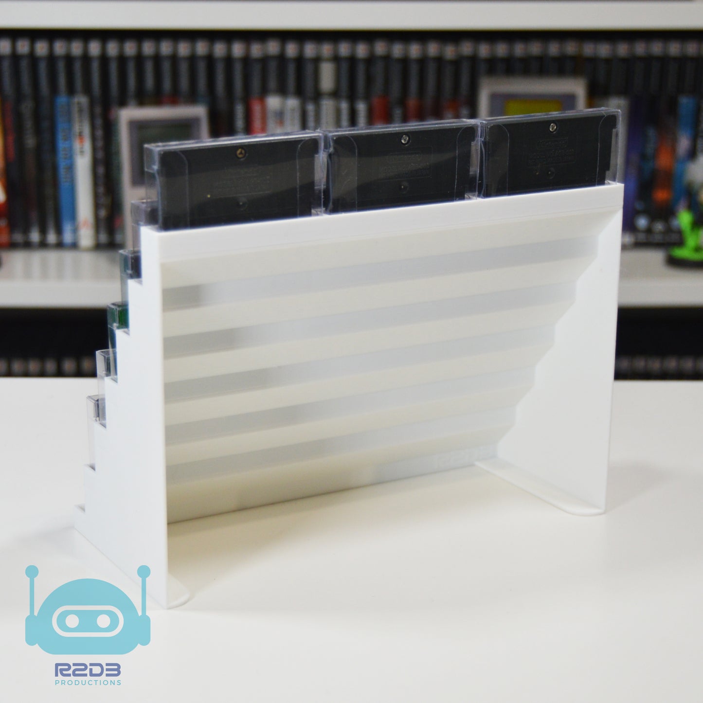 Display for Game Boy Advance GBA Games with PET Game Protectors Included (1 to 56 Cartridges)