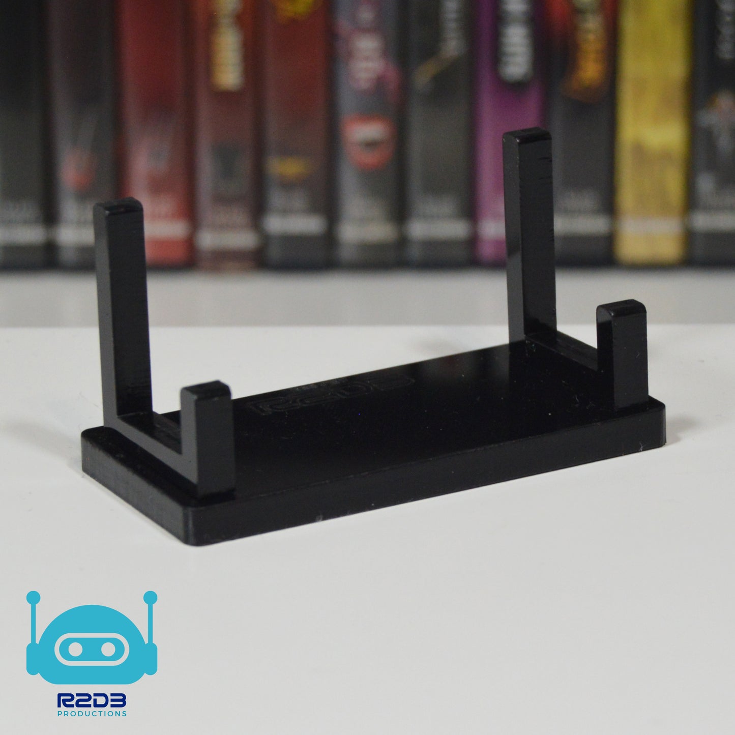 Support en acrylique pour jeu de Nintendo NES avec protecteur PET inclus