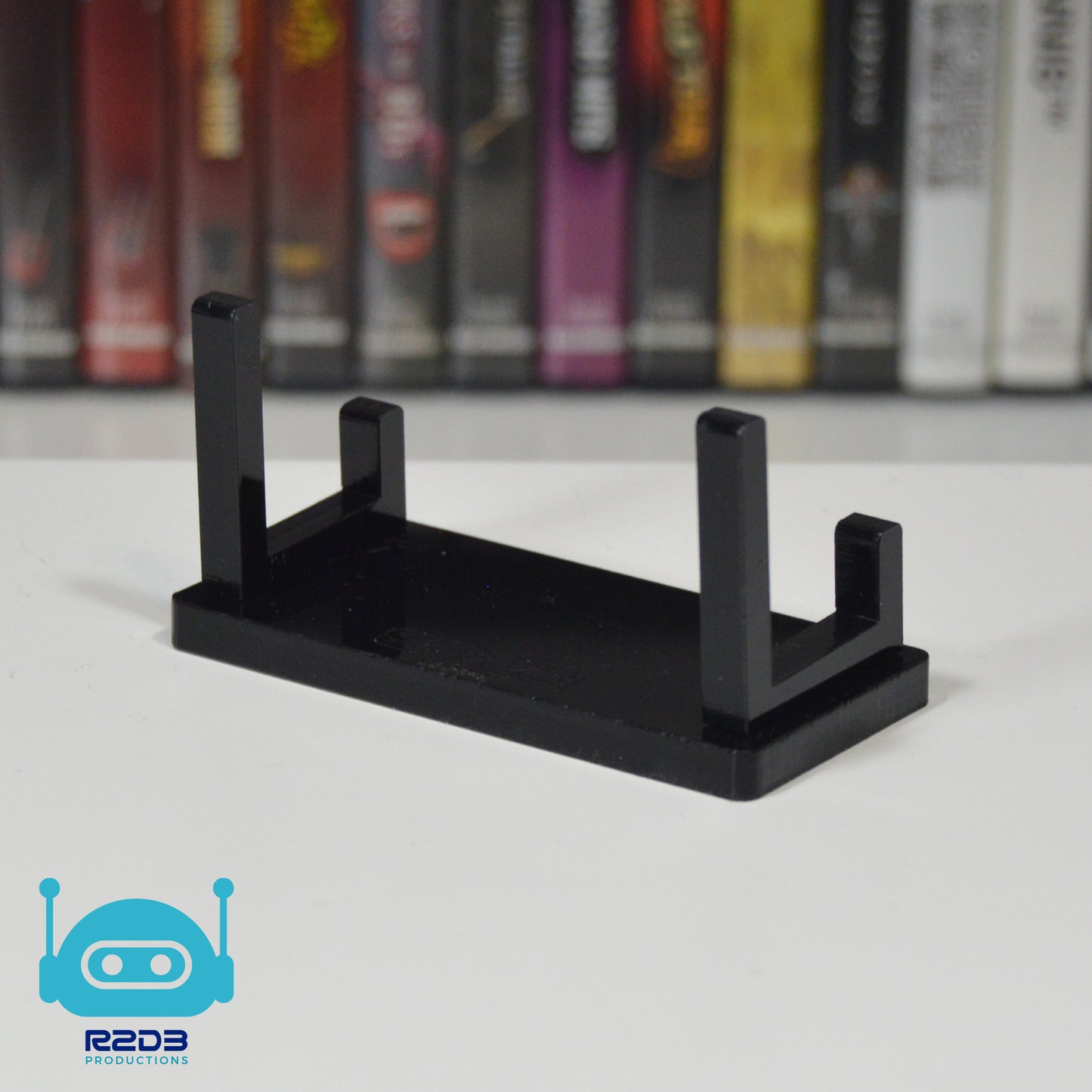 Support en acrylique pour jeu de Nintendo NES avec protecteur PET inclus