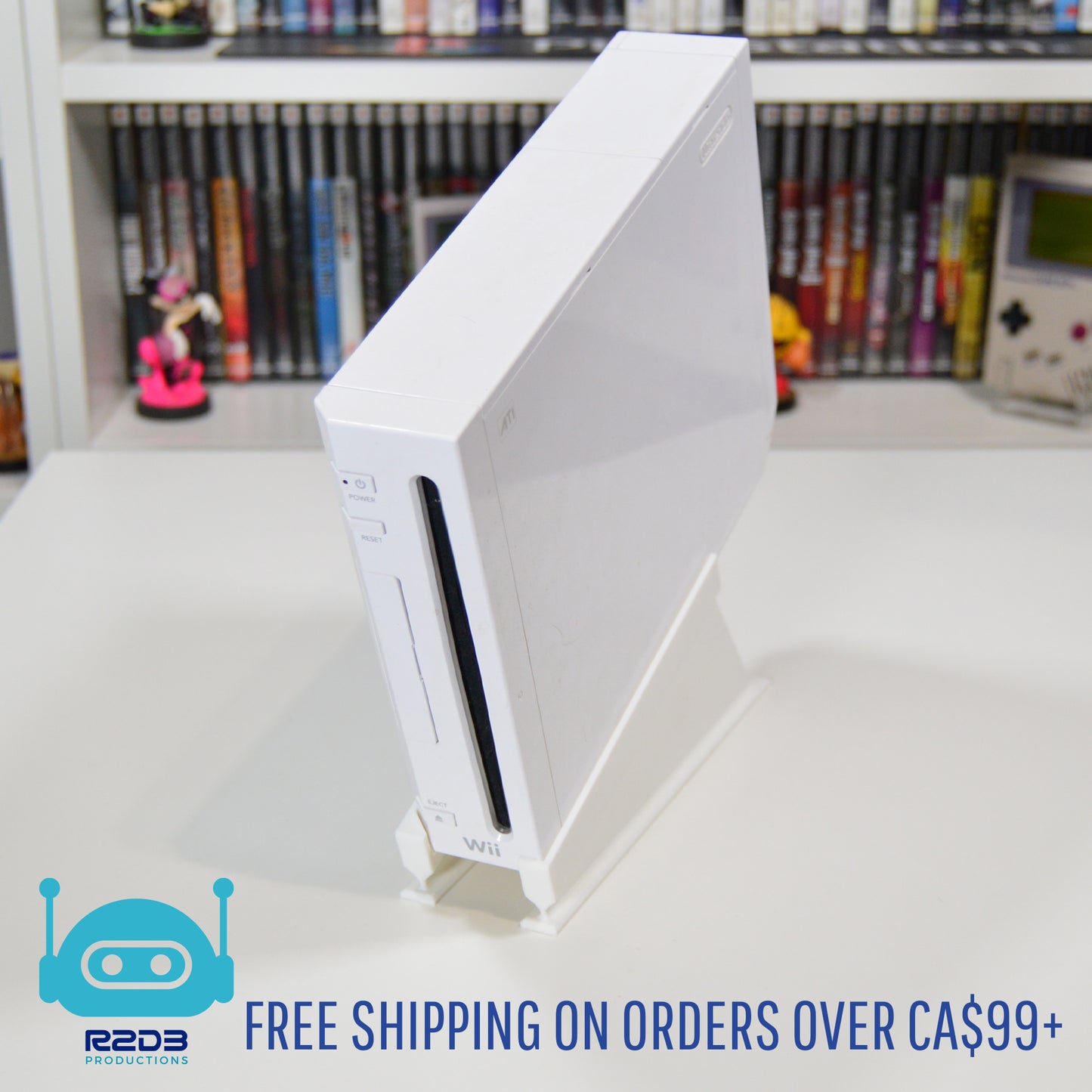 Support de console vertical pour Nintendo Wii