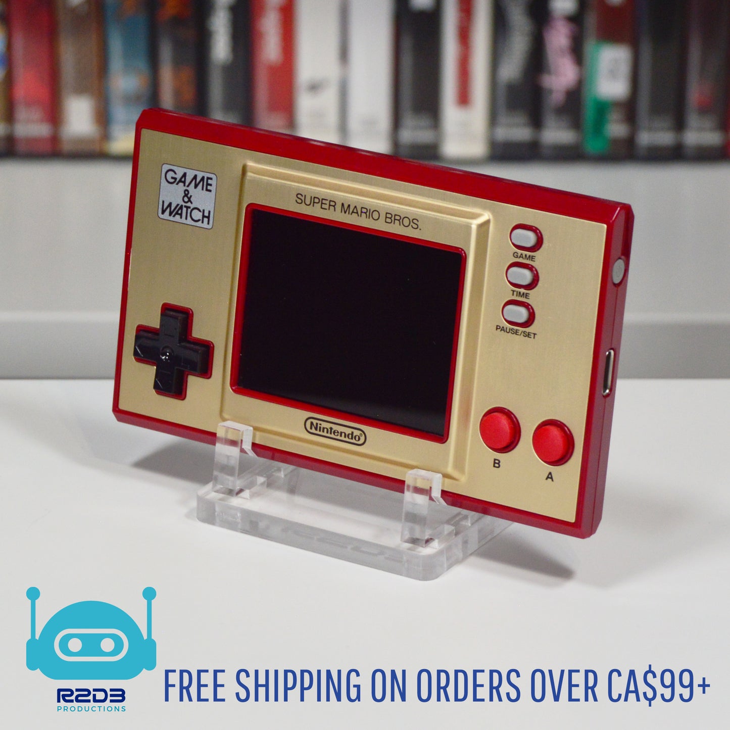 R2D3 Acrylic Console Stand for Nintendo Game & Watch (2020 - 2021)