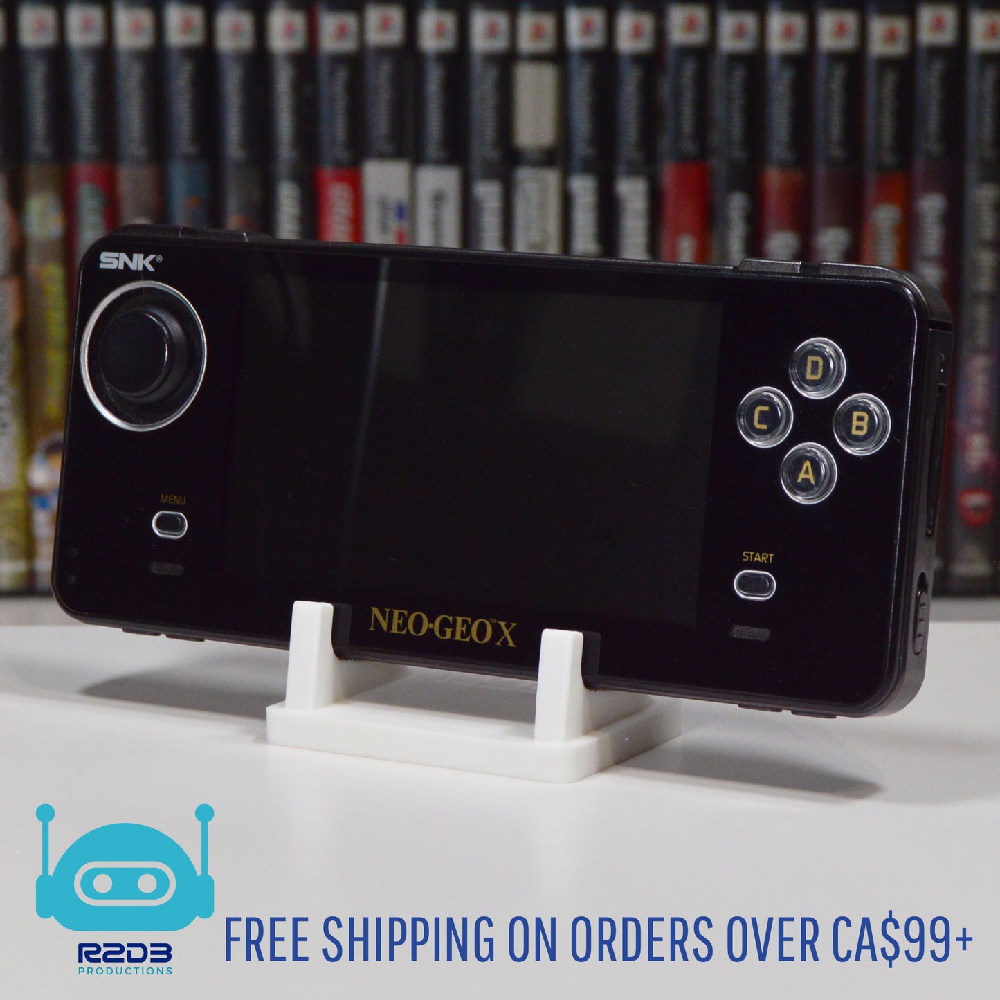 R2D3 Console Stand for SNK Neo Geo X