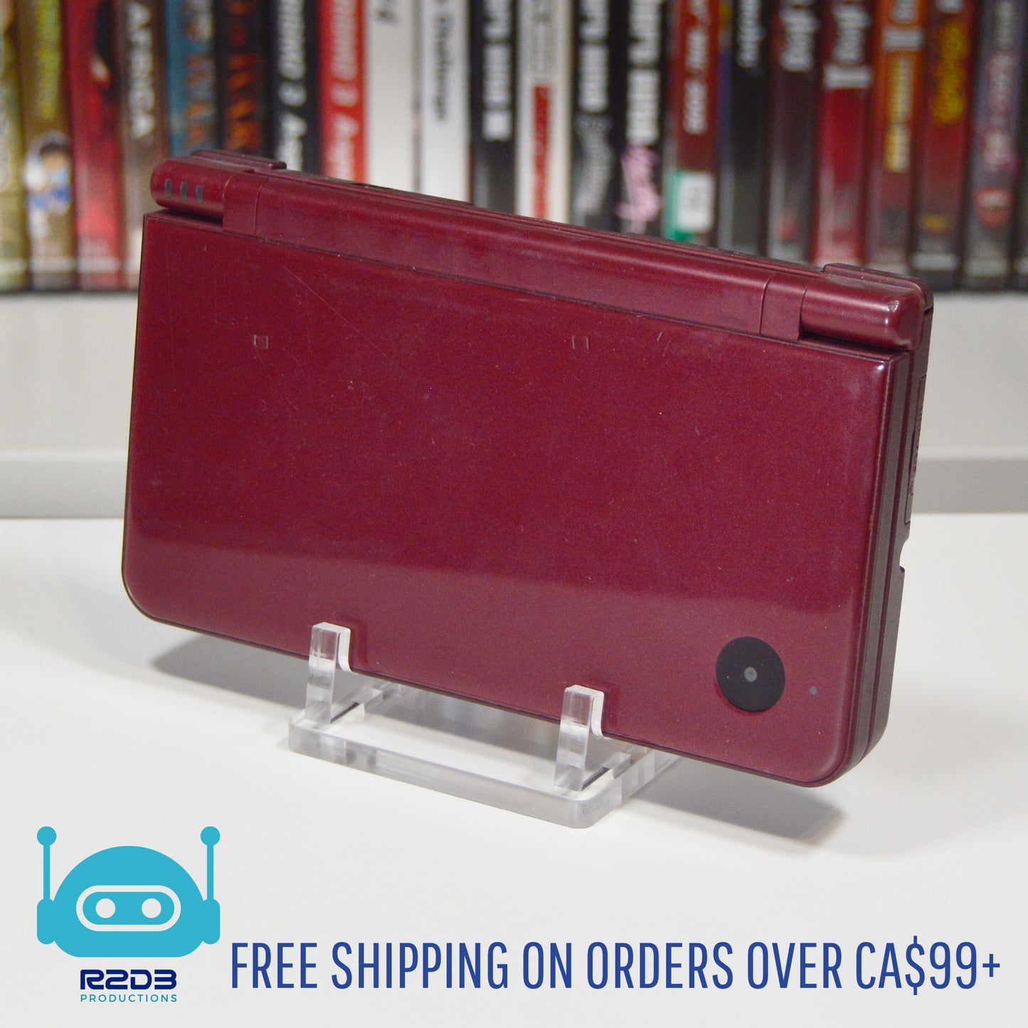 R2D3 Acrylic Console Stand for Nintendo DSi XL