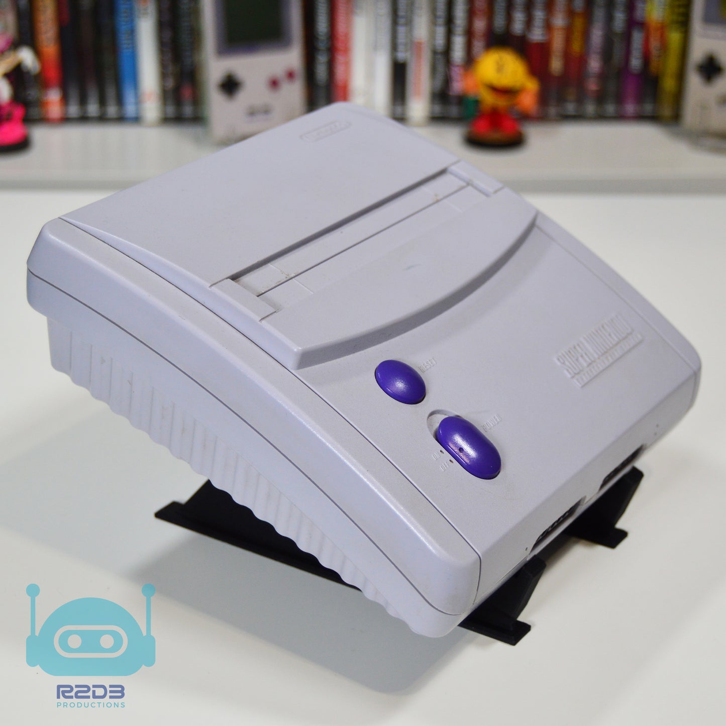Support de console R2D3 pour Super Nintendo Entertainment System Junior SNES JR et Super Famicom Jr SFC