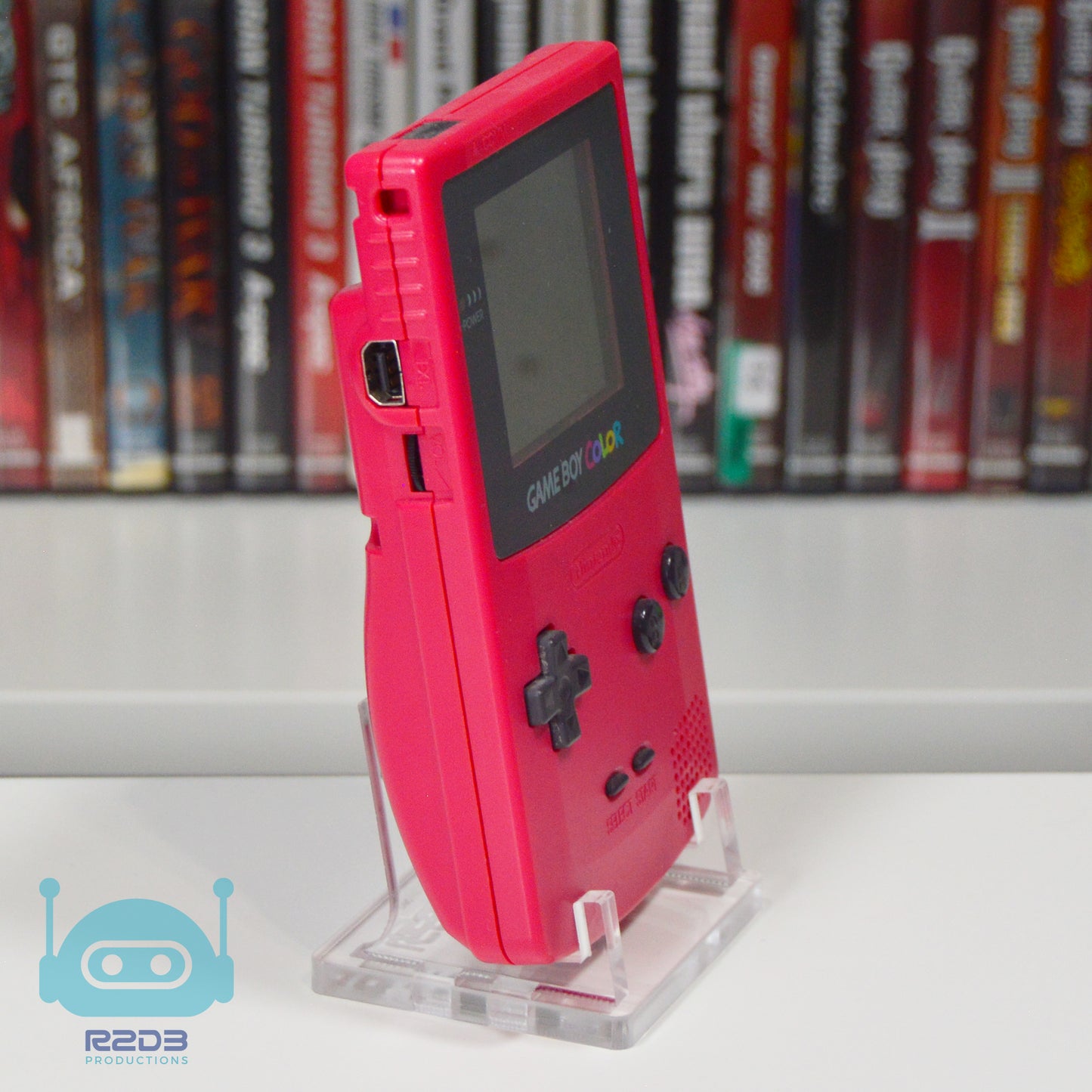 R2D3 Acrylic Console Stand for Game Boy Color