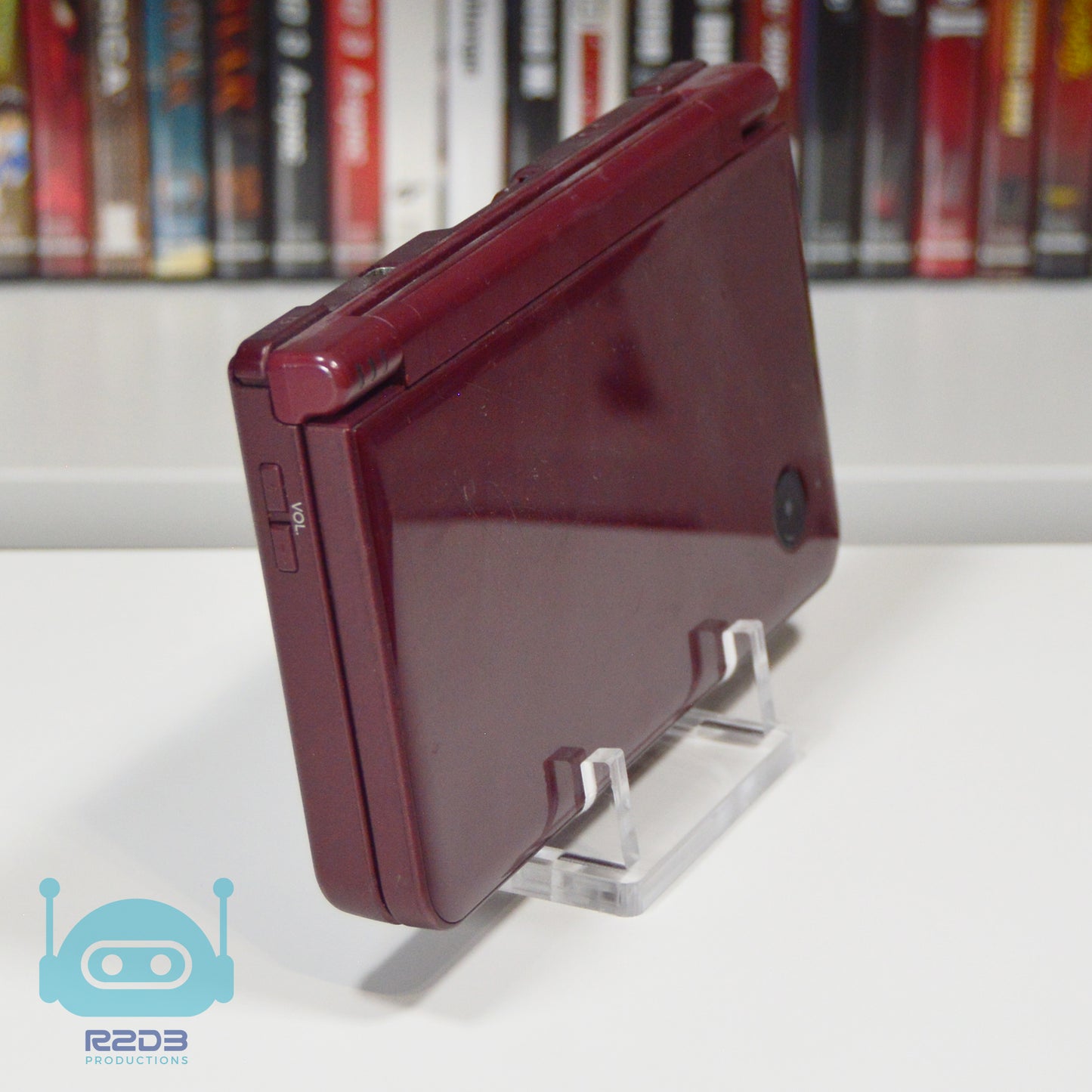 R2D3 Acrylic Console Stand for Nintendo DSi XL