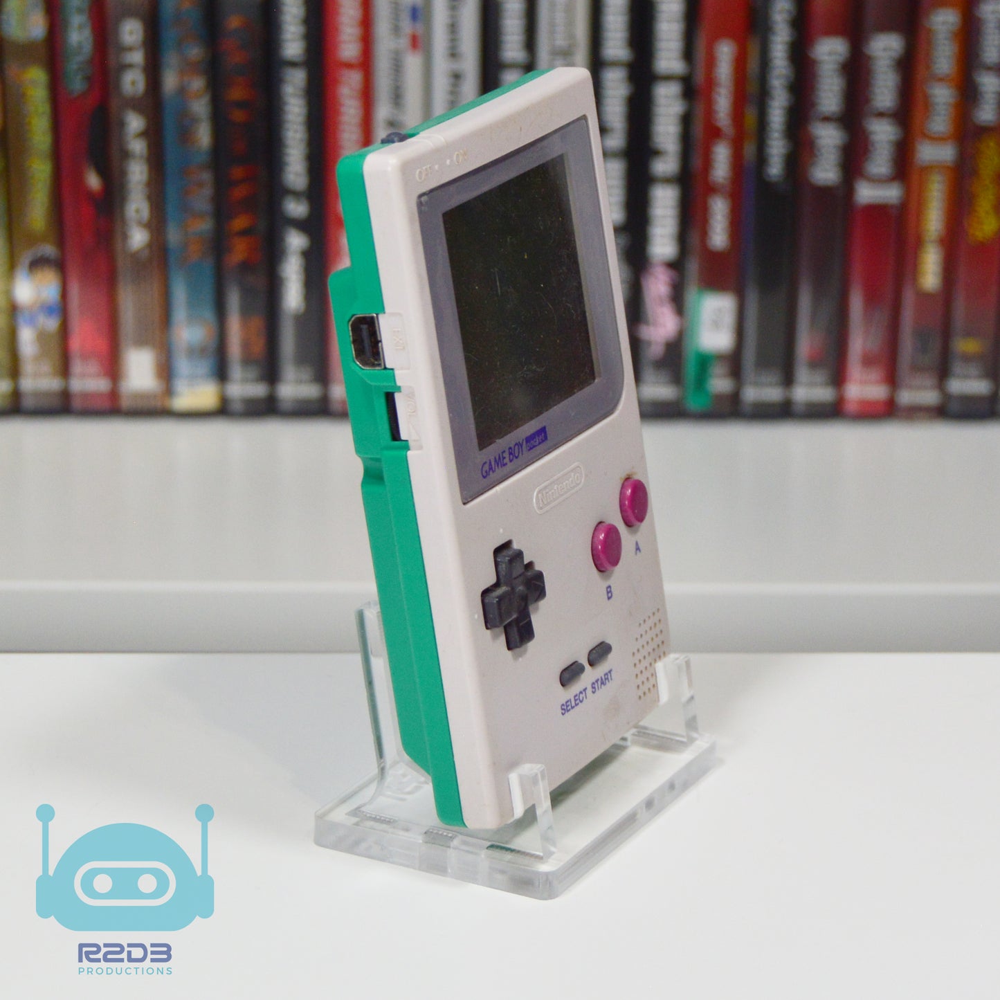 R2D3 Acrylic Console Stand for Game Boy Pocket GB GBP