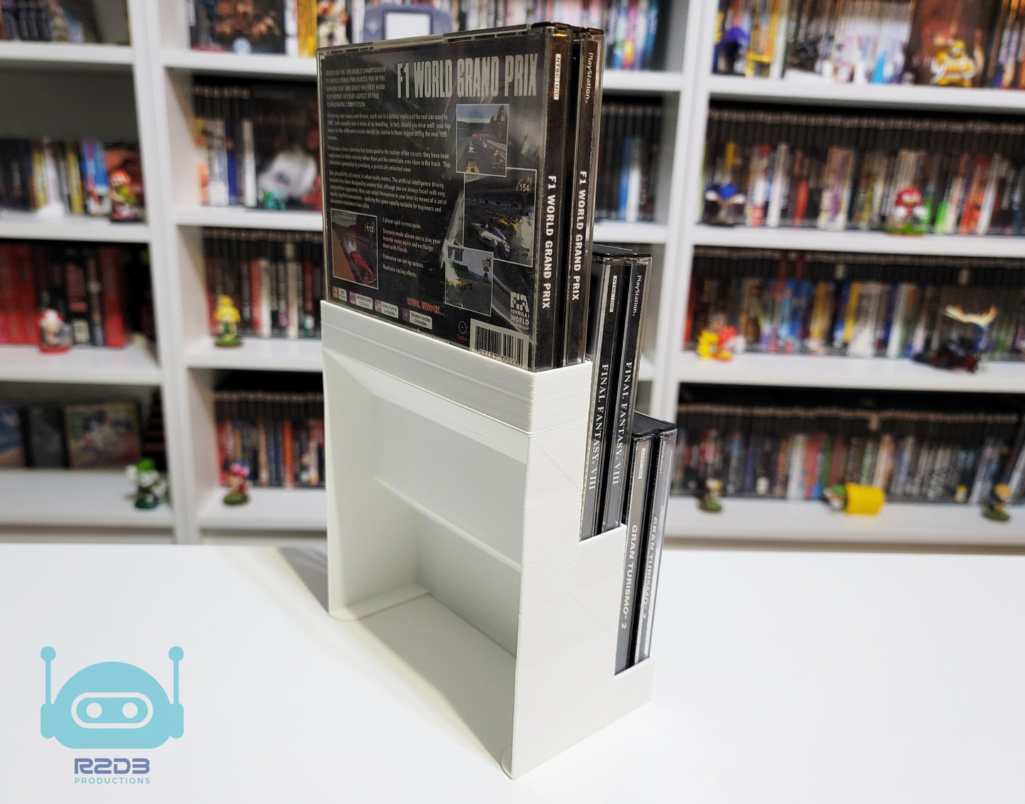 R2D3 Standard Double CD Jewel Case Display (1 to 10 Cases)