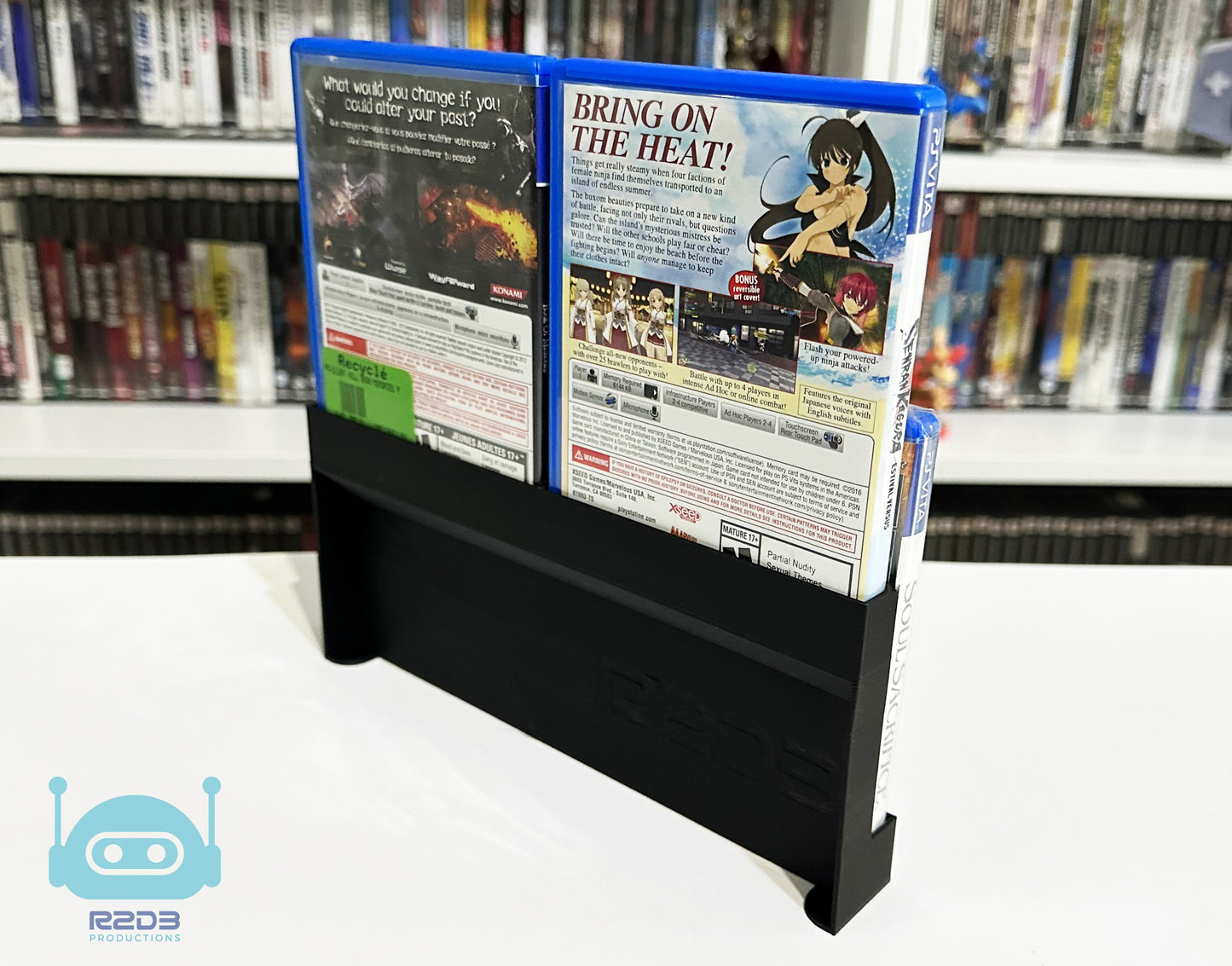 R2D3 Display for Playstation VITA Game Case PS VITA (1 to 10 Cartridges)