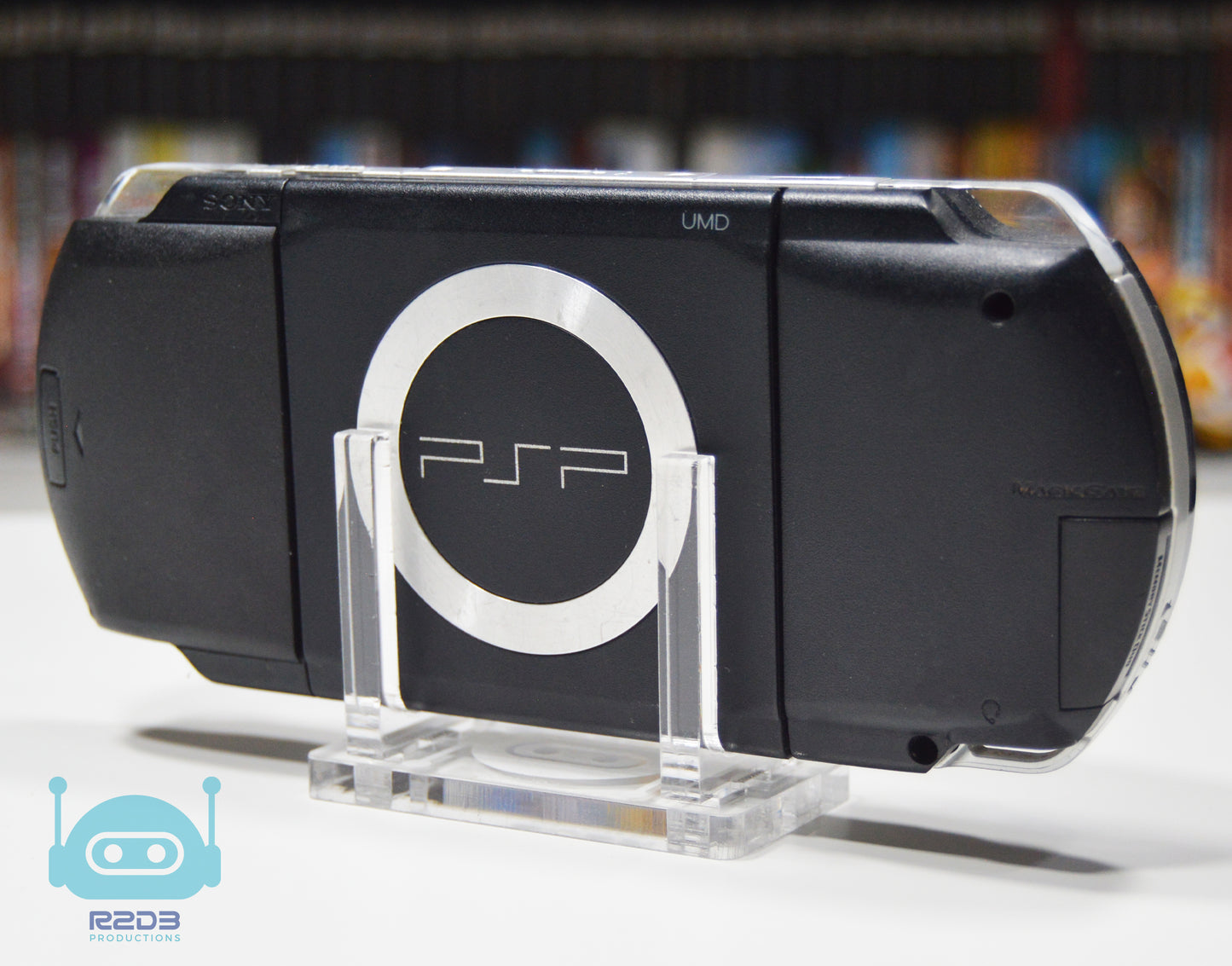 Support de console en acrylique R2D3 pour Sony PSP 1000