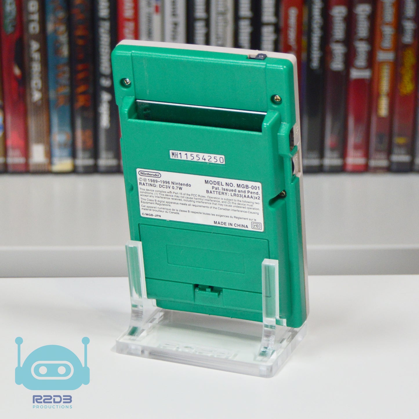 R2D3 Acrylic Console Stand for Game Boy Pocket GB GBP