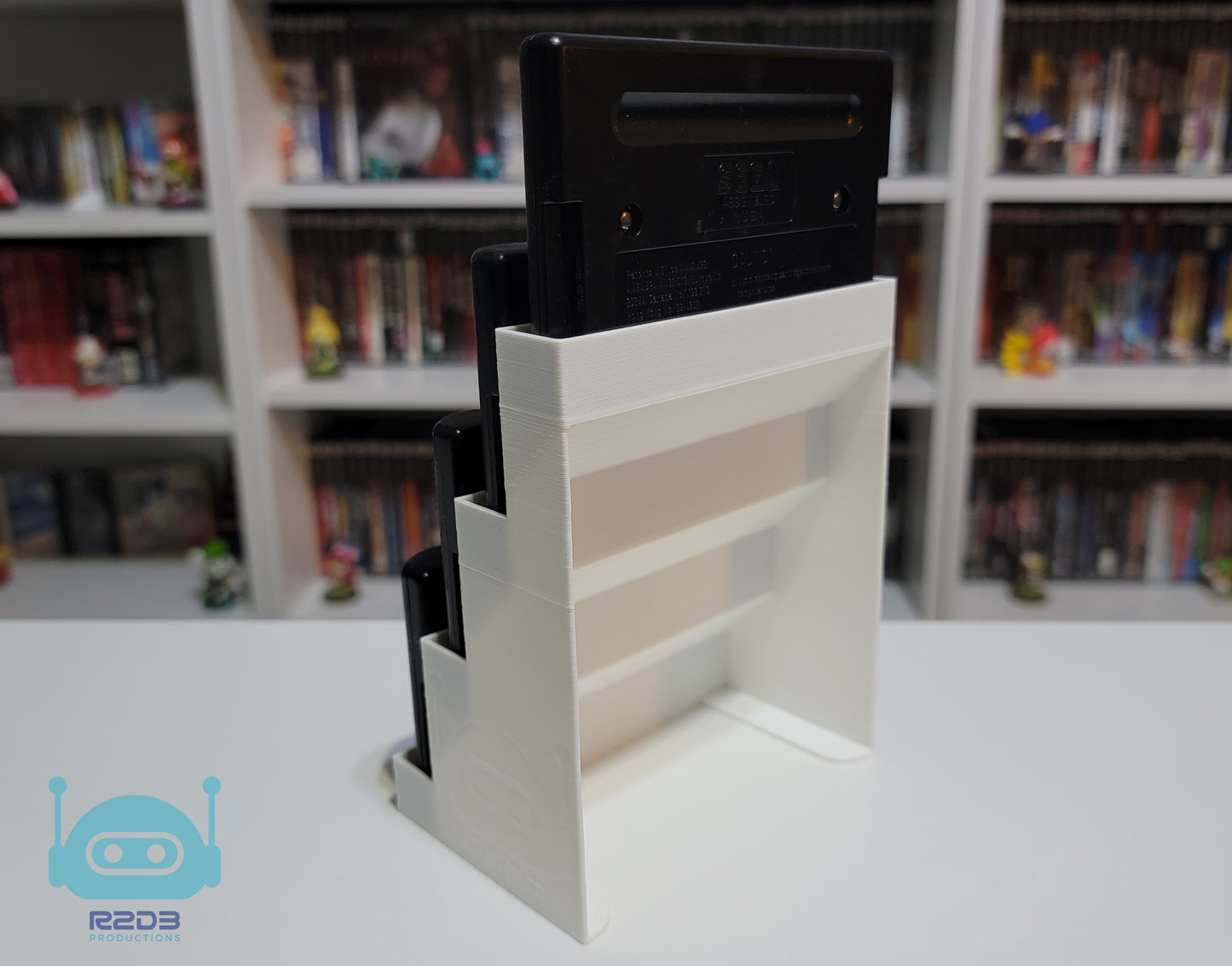 R2D3 Display for SEGA Genesis / MegaDrive Games (1 to 18 Cartridges)