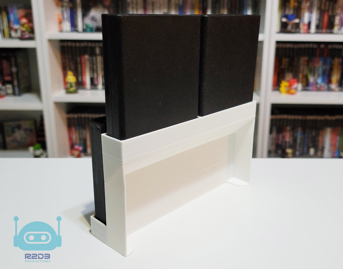 Présentoir R2D3 pour jeux Atari 2600 / 7800 / Colecovision (1 à 15 cartouches)