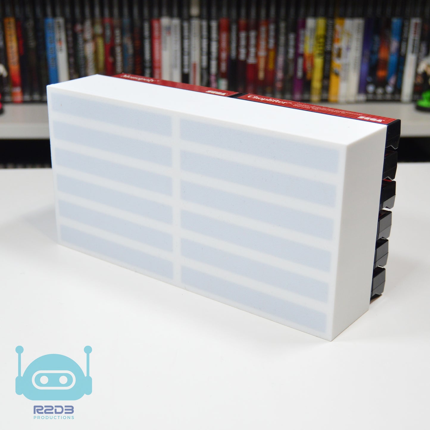 Présentoir en rack pour SEGA Master System SMS MS (2 à 32 cartouches)