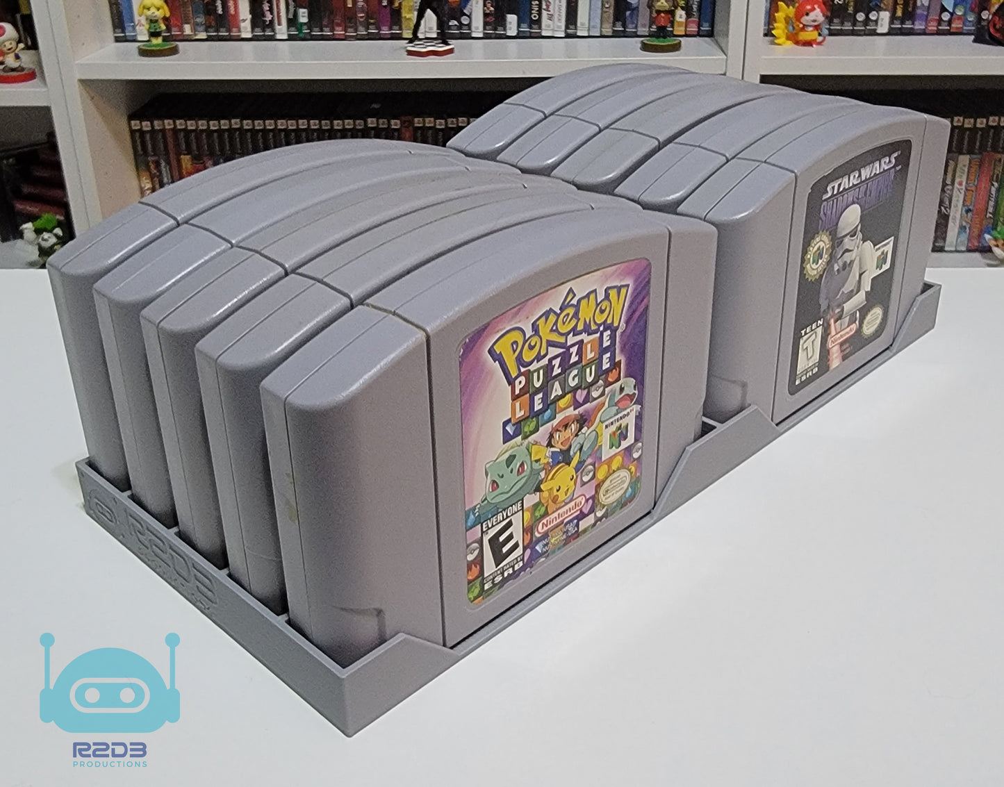 R2D3 Holder for Nintendo 64 Games (1 to 26 Cartridges)