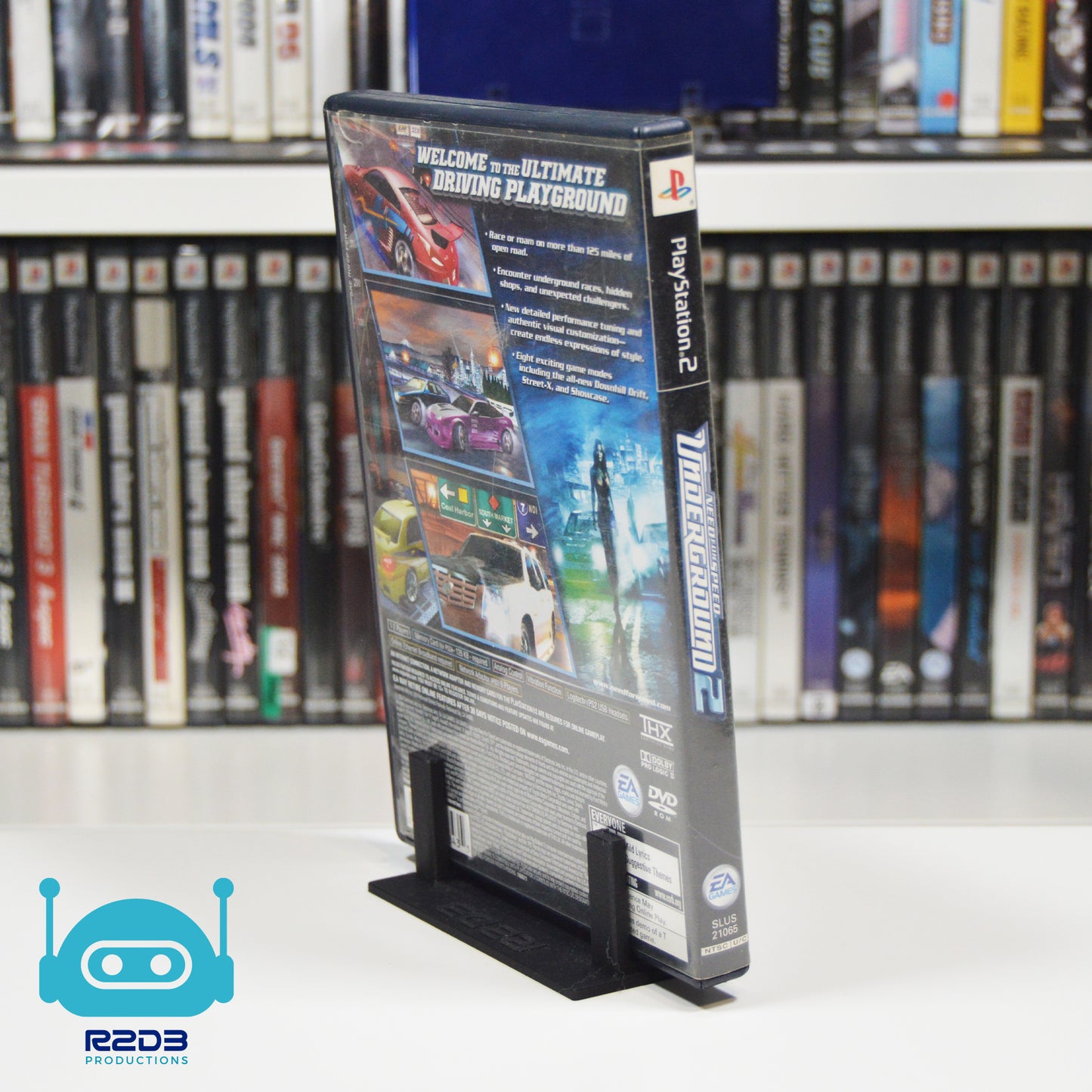 Standard DVD / PS2 PS3 PS4 PS5 Xbox Xbox 360 GameCube Wii Wii U Single Case Display