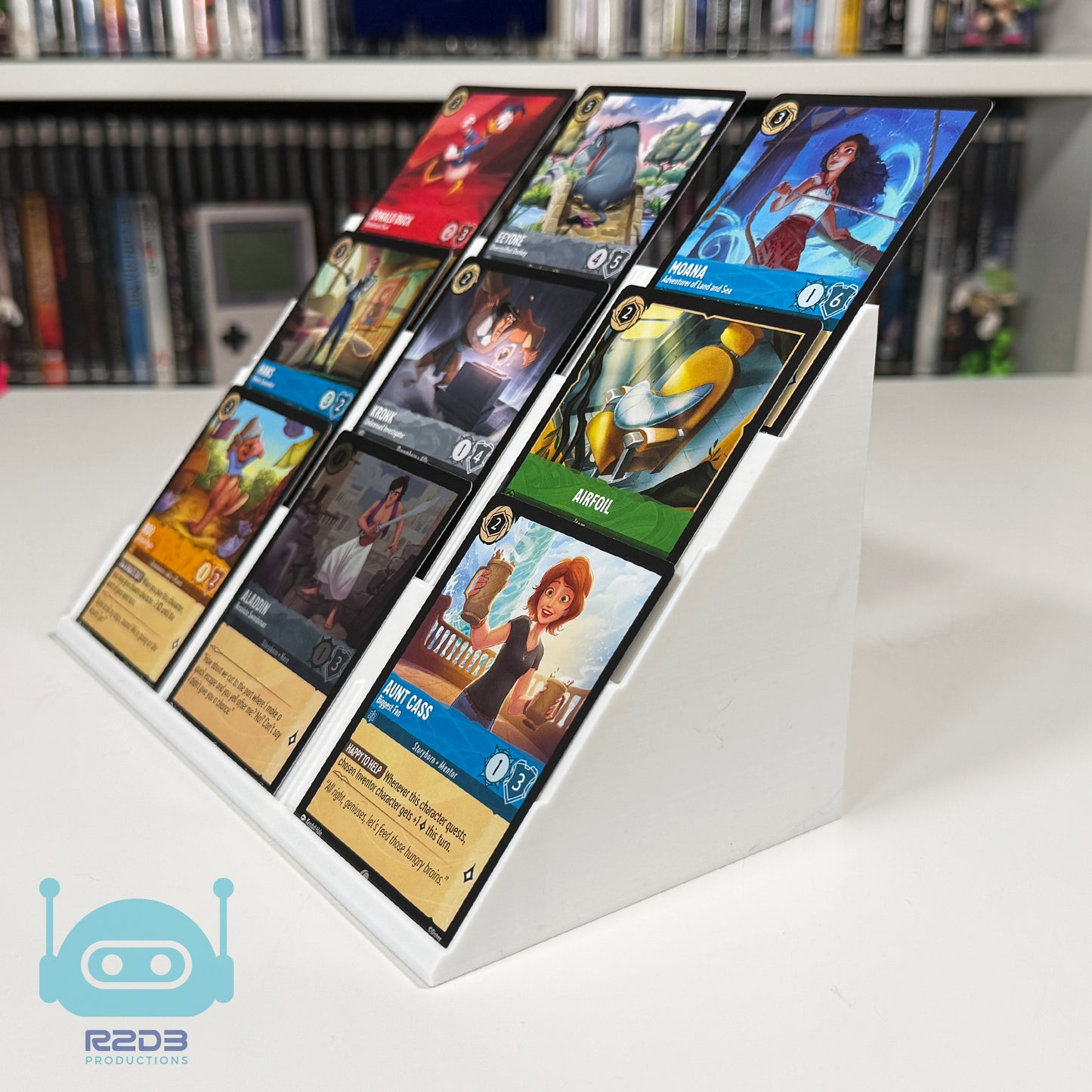 Présentoir TCG pour MTG, Pokémon, cartes de sport, Lorcana, Yu Gi Oh, Topps, etc.