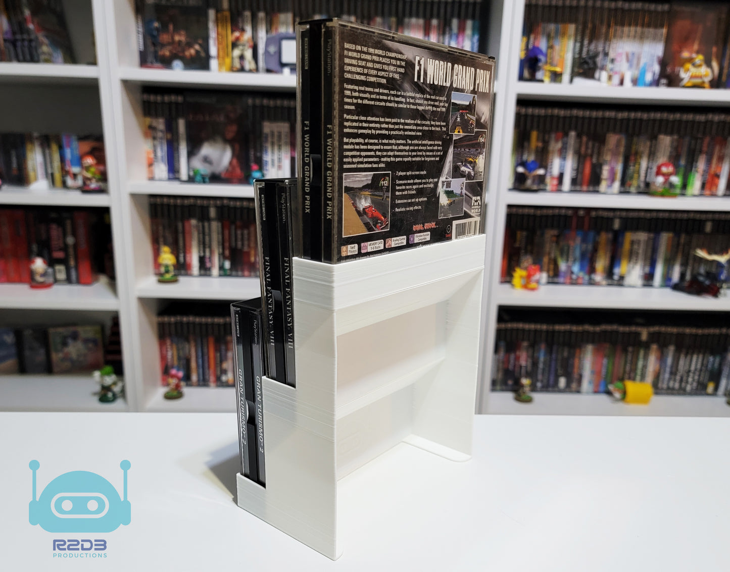 R2D3 Standard Double CD Jewel Case Display (1 to 10 Cases)
