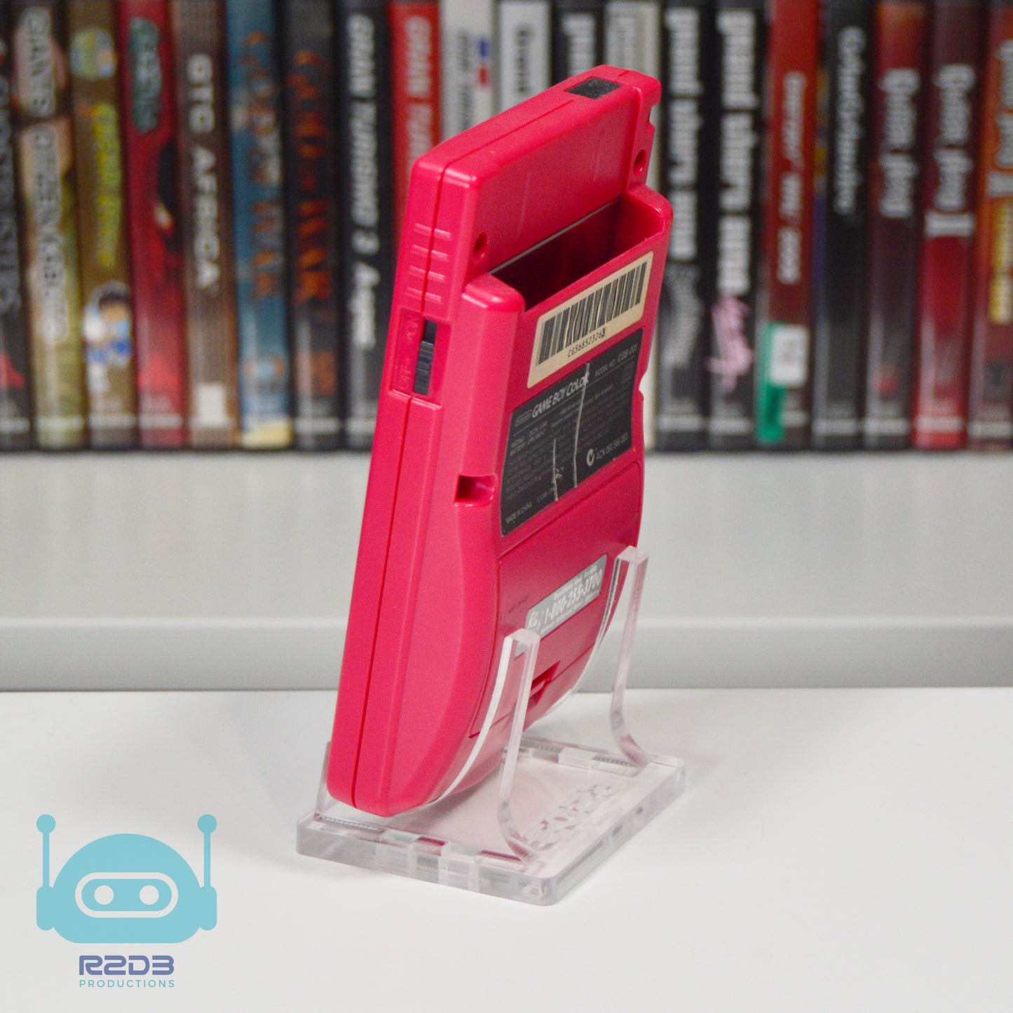 R2D3 Acrylic Console Stand for Game Boy Color