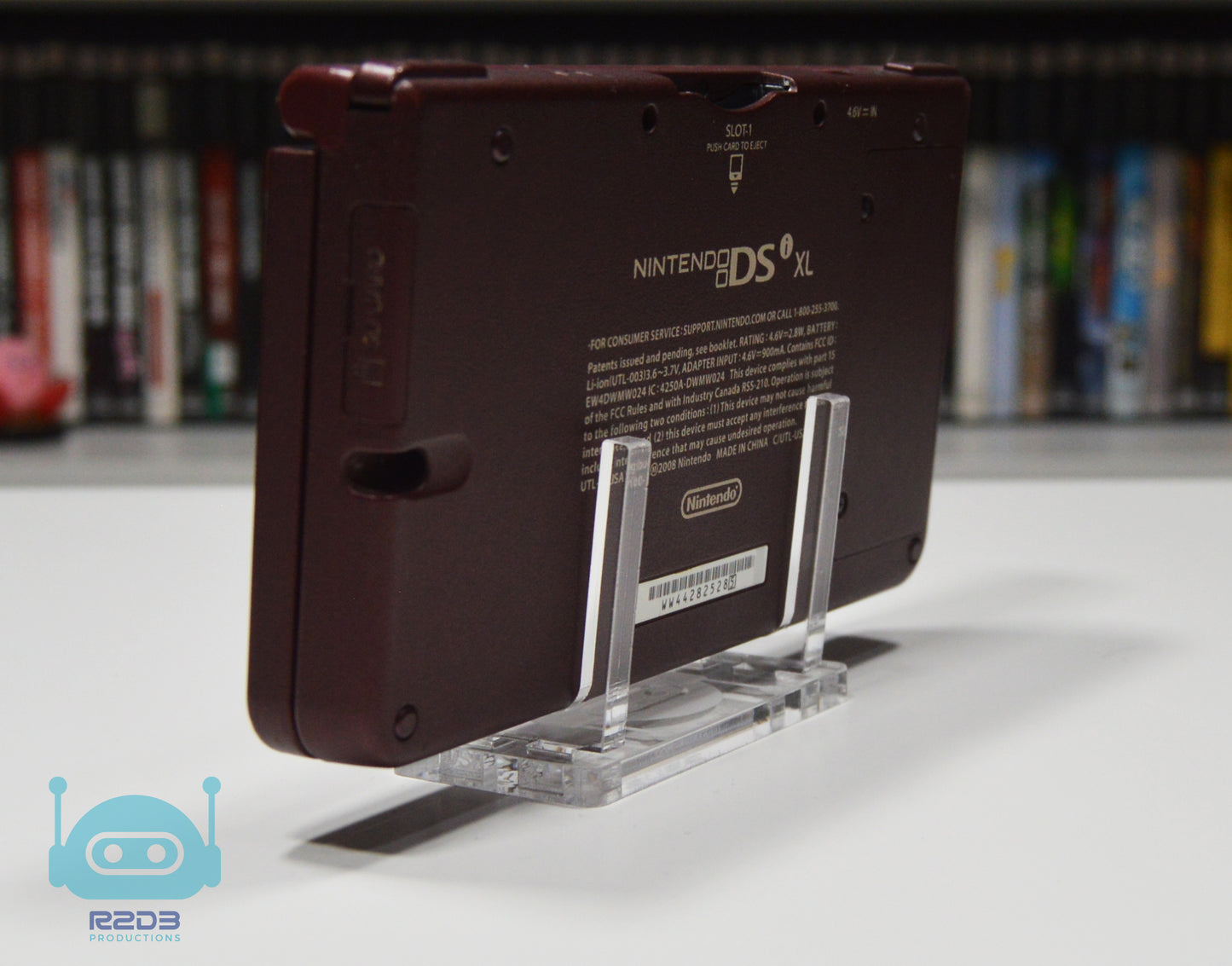 Support de console en acrylique R2D3 pour Nintendo DSi XL