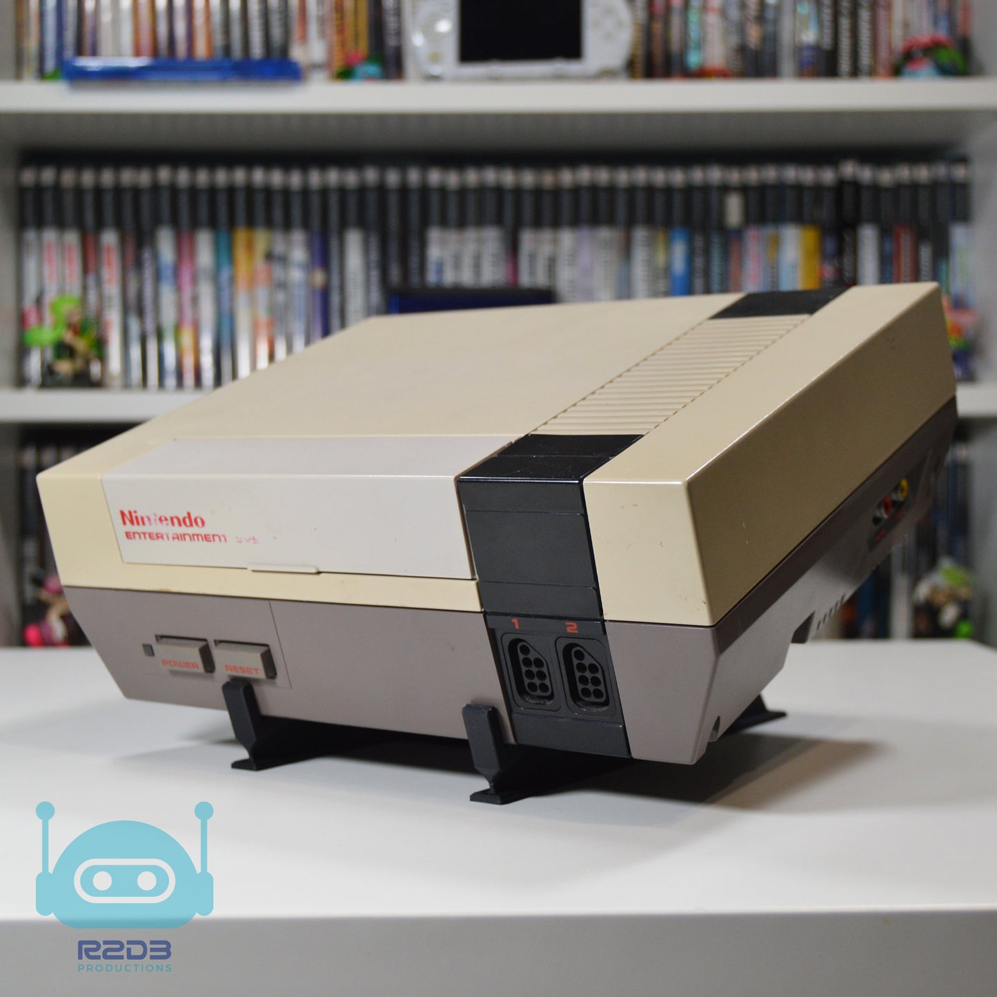 Support de console pour système de divertissement Nintendo NES original