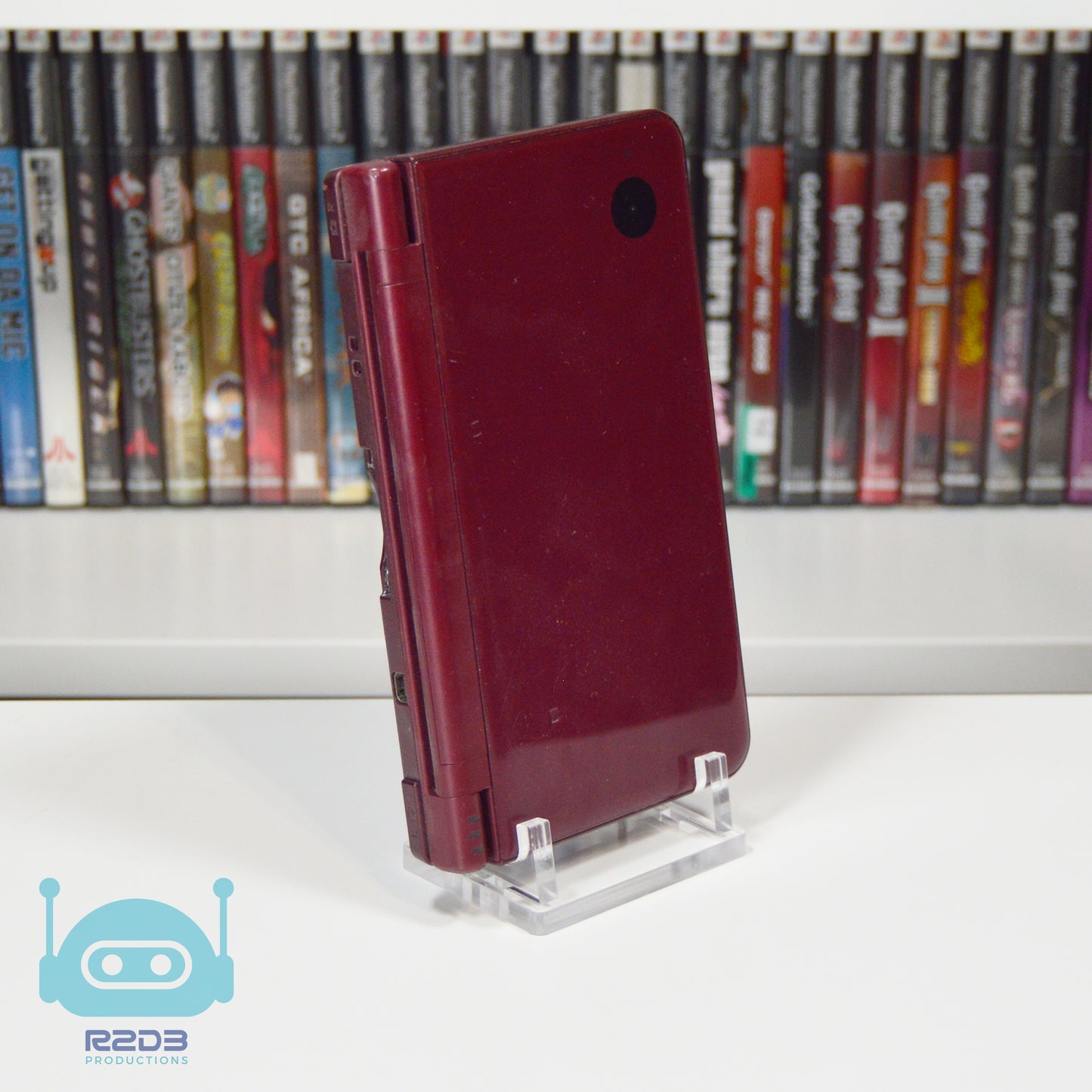 R2D3 Acrylic Console Stand for Nintendo DSi XL