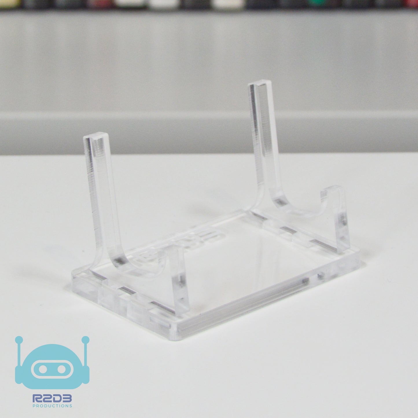 Support de console en acrylique R2D3 pour Nintendo 3DS XL et 2DS XL