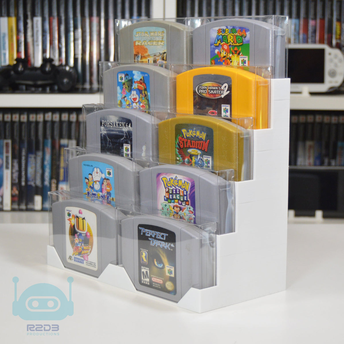 Cartridge Display Rack Collections – R2D3Productions