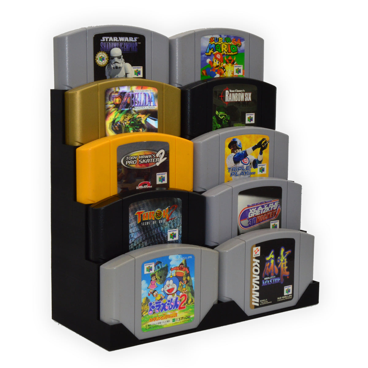 R2D3 Display for Nintendo 64 Games (1 to 16 Cartridges)