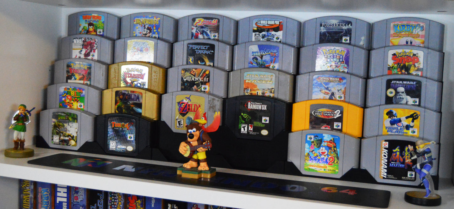 R2D3 Display for Nintendo 64 Games (1 to 16 Cartridges)