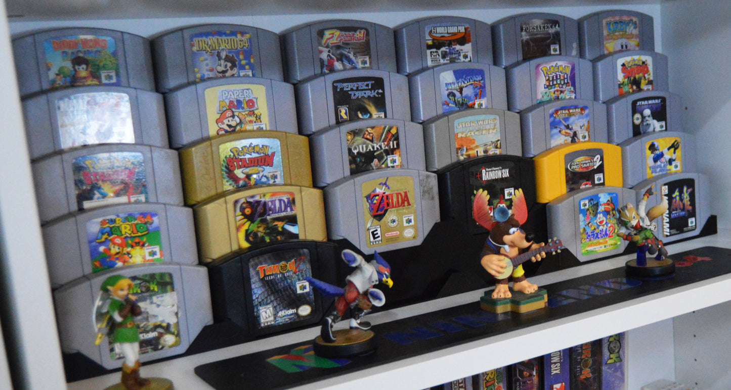 R2D3 Display for Nintendo 64 Games (1 to 16 Cartridges)