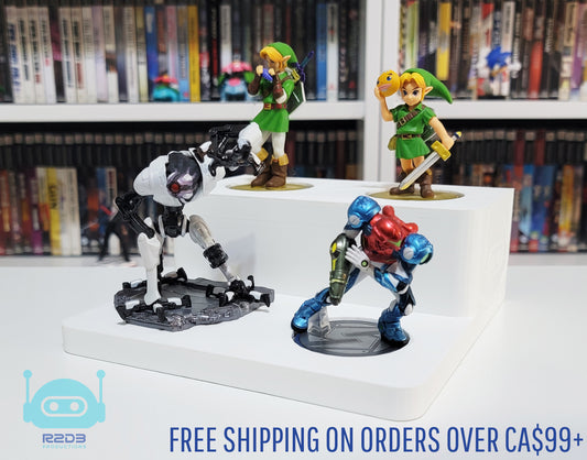 R2D3 Display Stand for Amiibo Figurines  (4 to 9 Amiibos)