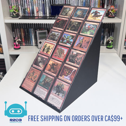Présentoir TCG pour MTG, Pokémon, cartes de sport, Lorcana, Yu Gi Oh, Topps, etc.