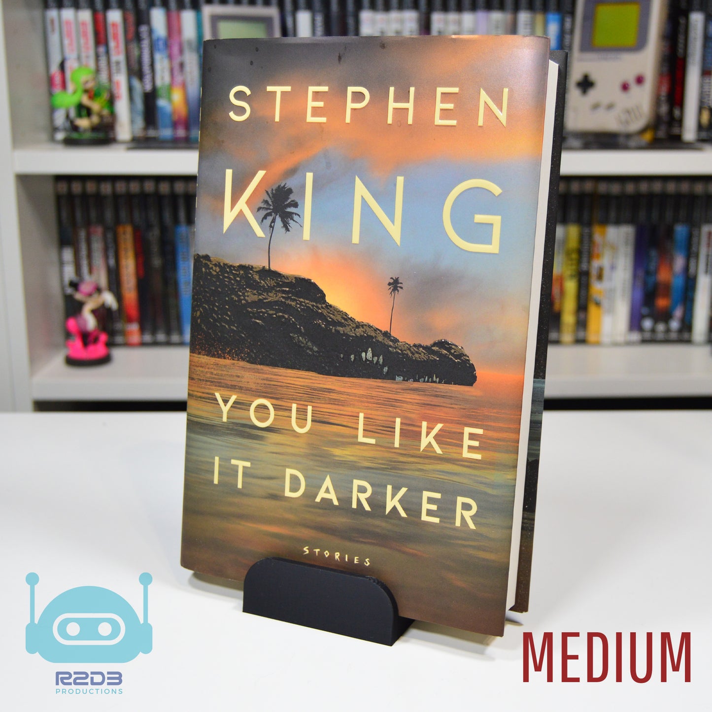 Présentoir à livres pour Manga, Livre de cuisine, Guide, Magazine, Bande dessinée, Boîtes, etc. (5 mm à 60 mm d'épaisseur)