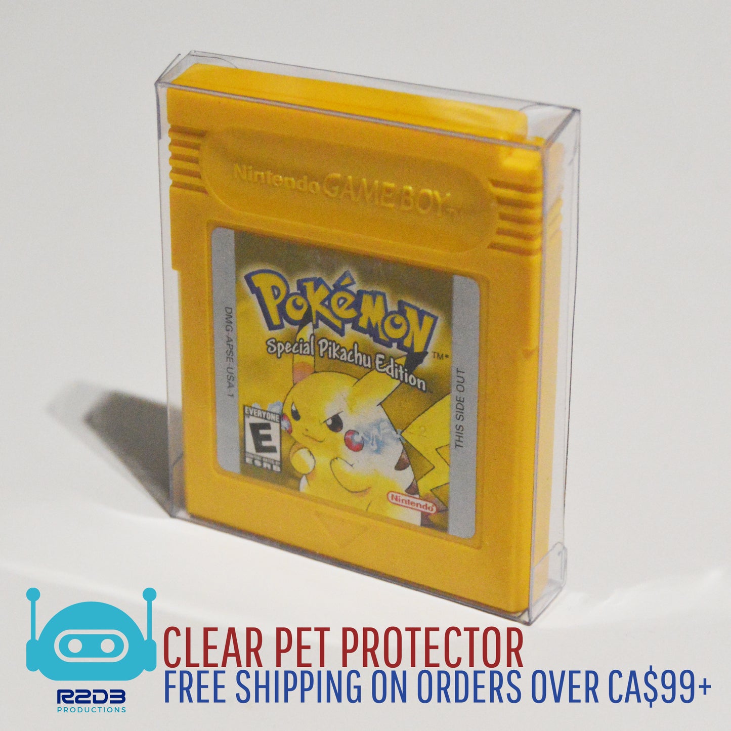 PET Game Protectors for original Game Boy and Game Boy Color