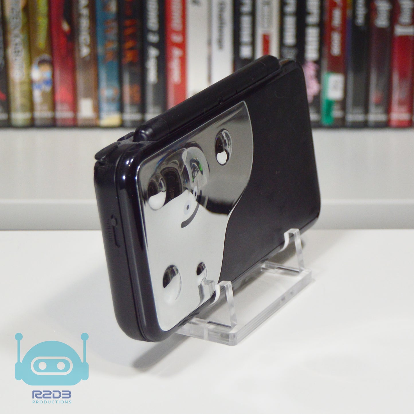 Support de console en acrylique R2D3 pour Nintendo 3DS XL et 2DS XL