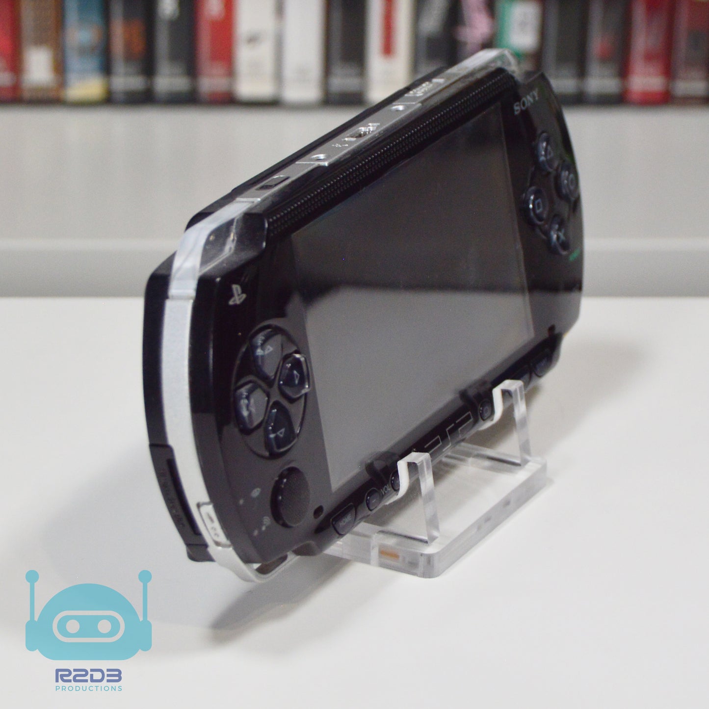 Support de console en acrylique R2D3 pour Sony PSP 1000