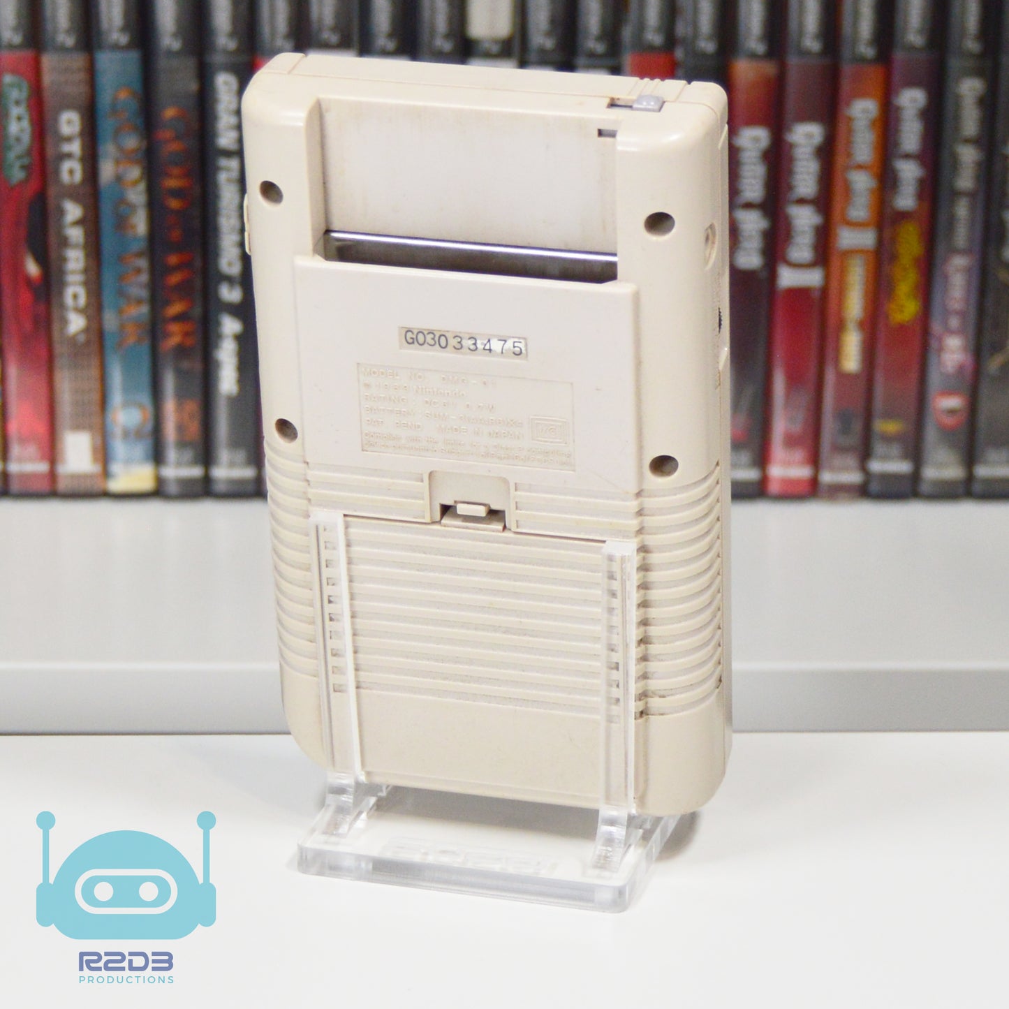 Support de console en acrylique pour Game Boy DMG original