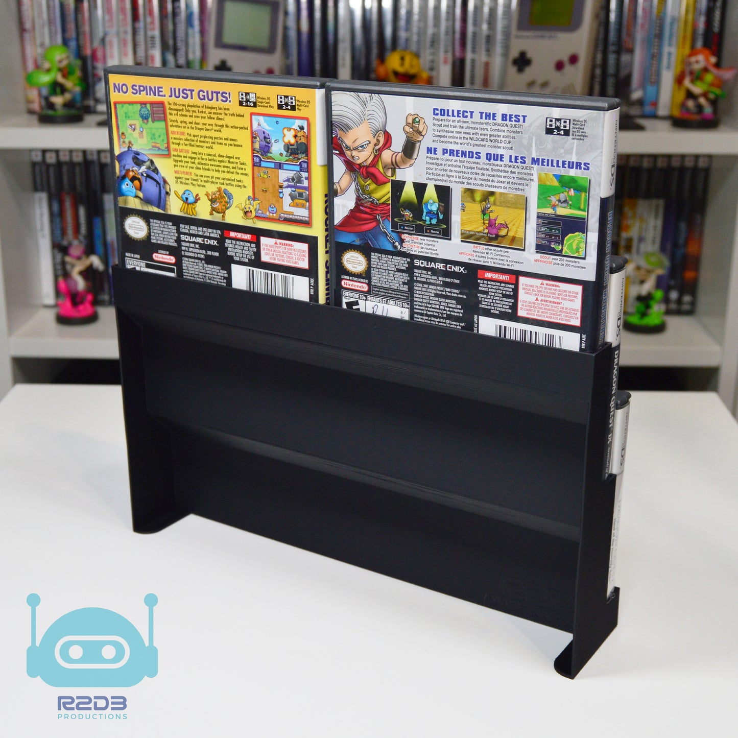 Présentoir pour boîtiers de jeux Nintendo DS (jusqu'à 10 boîtes) (Ne convient pas aux jeux PAL)