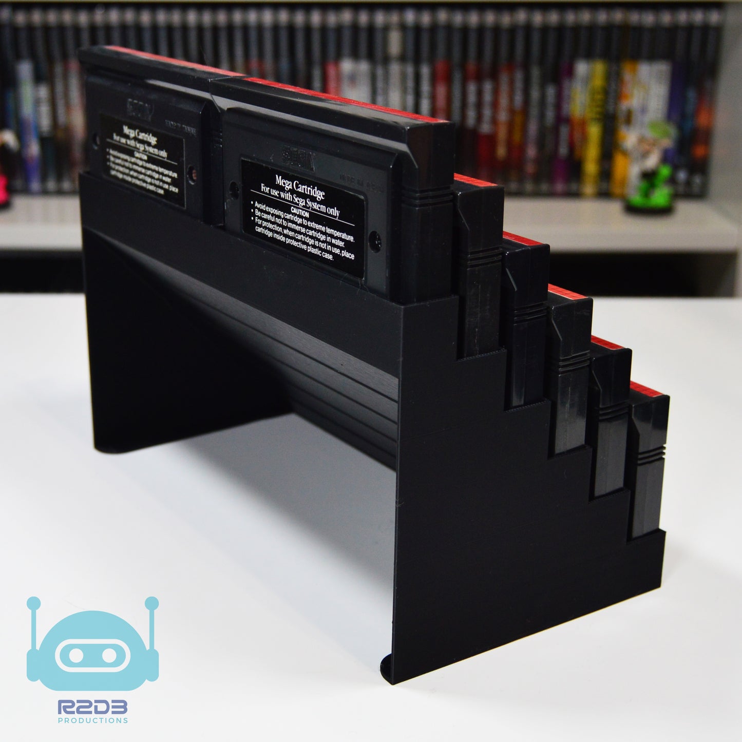 Présentoir pour jeux SEGA Master System  (1 à 48 cartouches)
