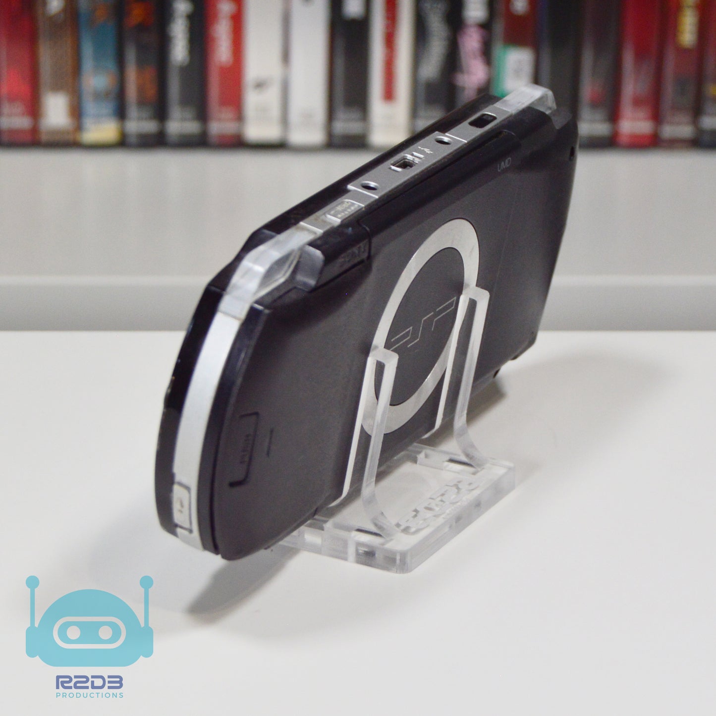 Support de console en acrylique R2D3 pour Sony PSP 1000