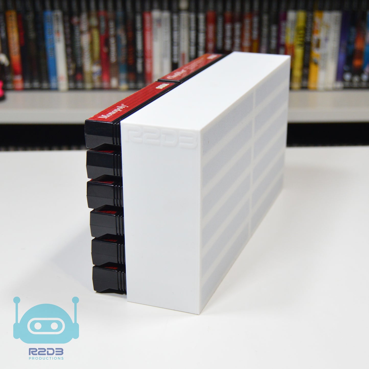 Présentoir en rack pour SEGA Master System SMS MS (2 à 32 cartouches)