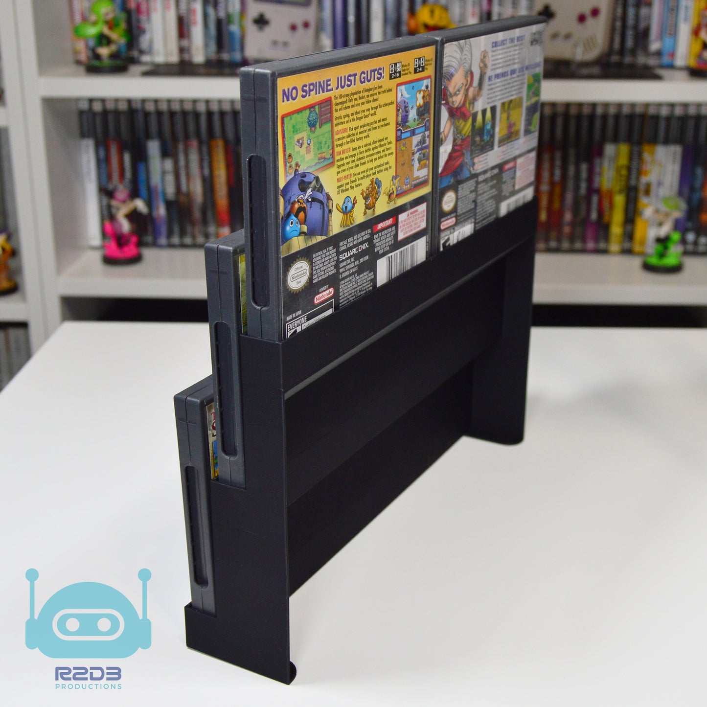 Présentoir pour boîtiers de jeux Nintendo DS (jusqu'à 10 boîtes) (Ne convient pas aux jeux PAL)
