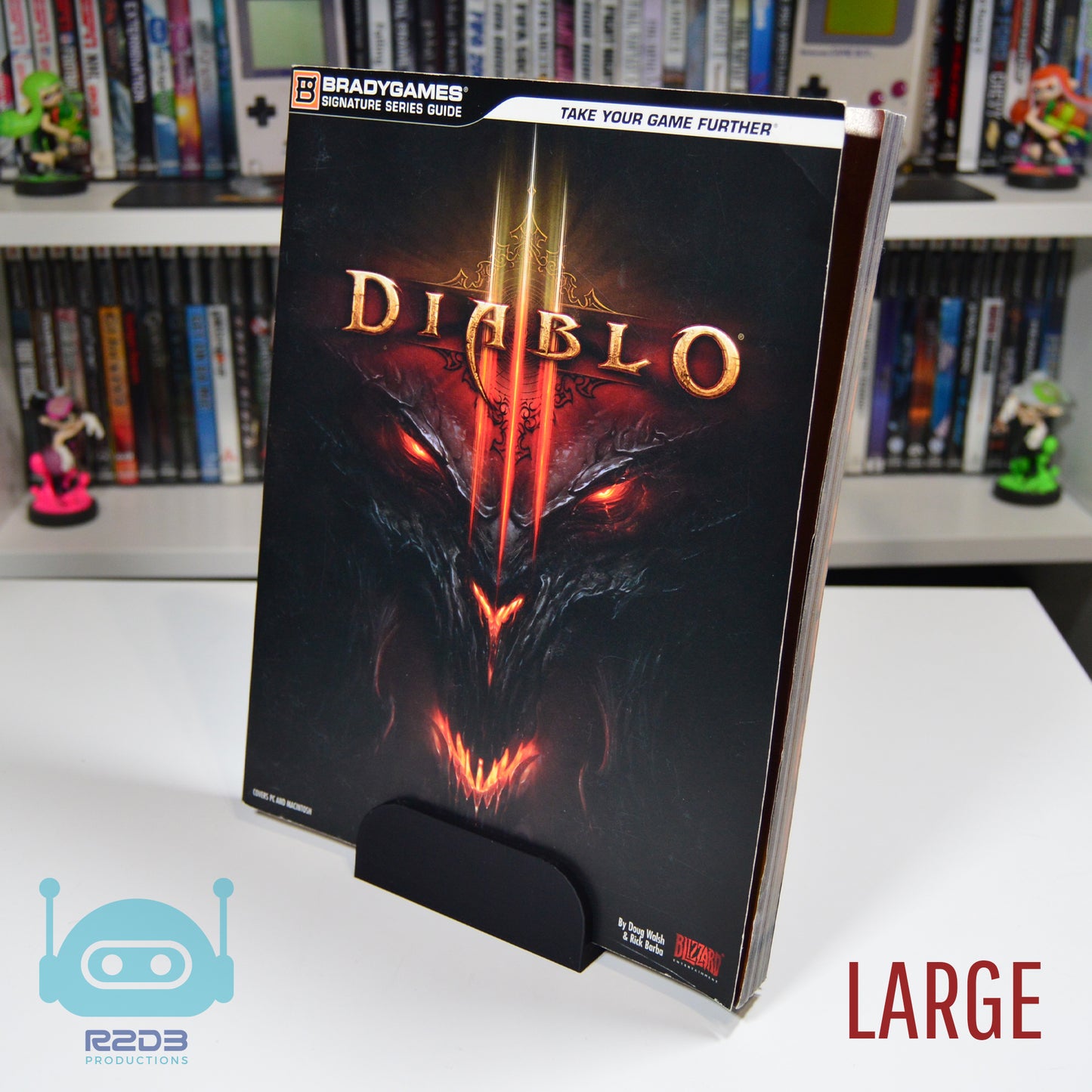 Présentoir à livres pour Manga, Livre de cuisine, Guide, Magazine, Bande dessinée, Boîtes, etc. (5 mm à 60 mm d'épaisseur)