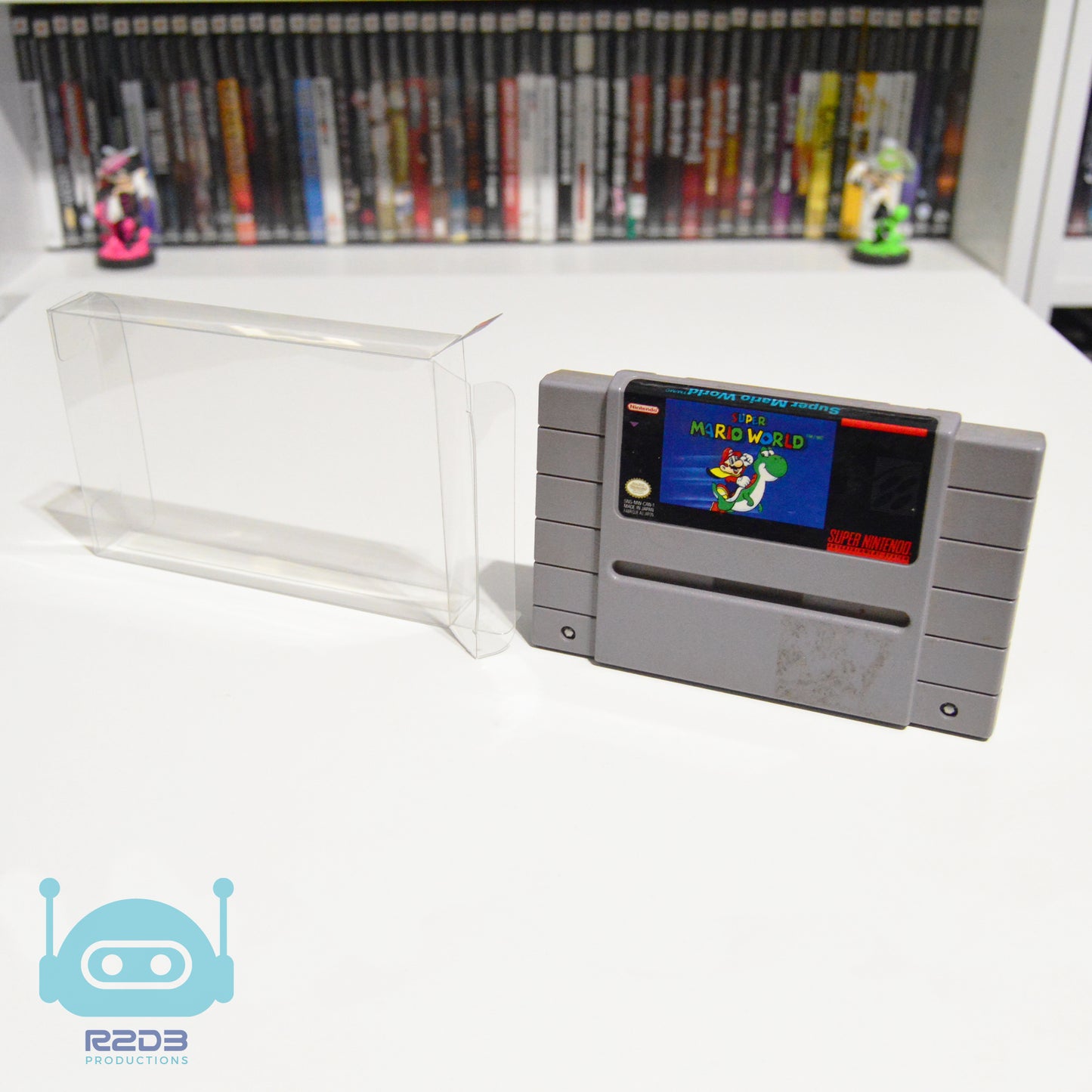 Protecteurs de jeu PET pour Super Nintendo Entertainment System (SNES)
