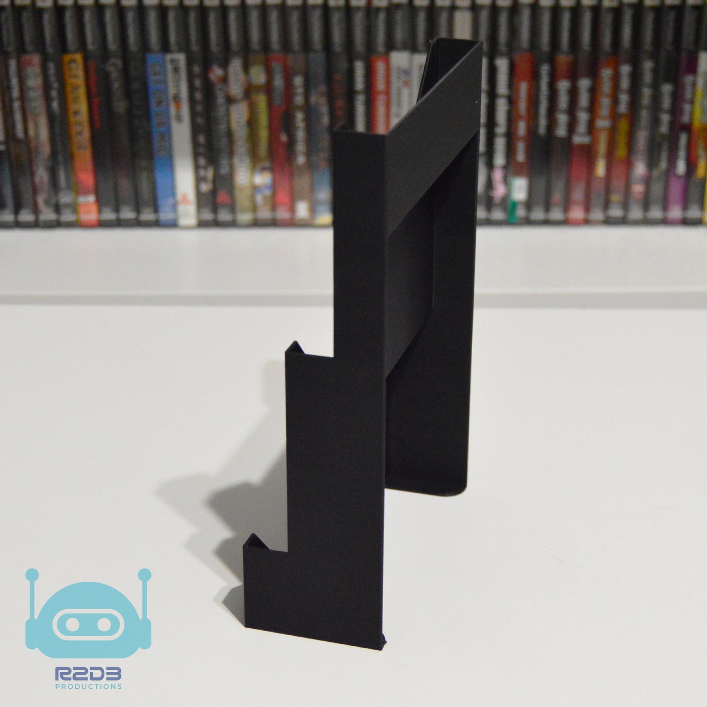 Présentoir pour DVD standard, PS2, PS3, PS4, Gamecube, Wii, Xbox, etc. (1 à 8 boîtiers)